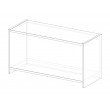 Single Open Shelf - can be used on the floor or wall mounted!